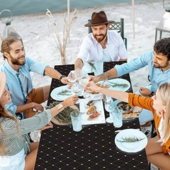3 Pcs Vintage Man Tablecloth Vintage Table Cloth Party Supplies Man Birthday