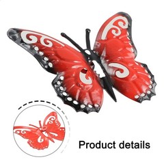 Vibrant Metal Butterfly Wall Art for Charming Indoor and Outdoor Decor