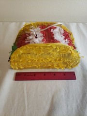 Mini Taco Decorative Pinata, New Without Tag