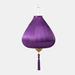 Solid Color Hanging Lantern Outdoor Waterproof Cloth Lantern Festival Decor