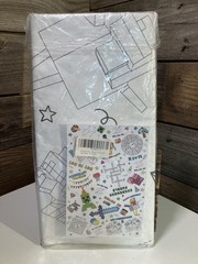 MINECRAFT Gamer Happy Birthday Party Color DYI TABLE COVER tablecloth