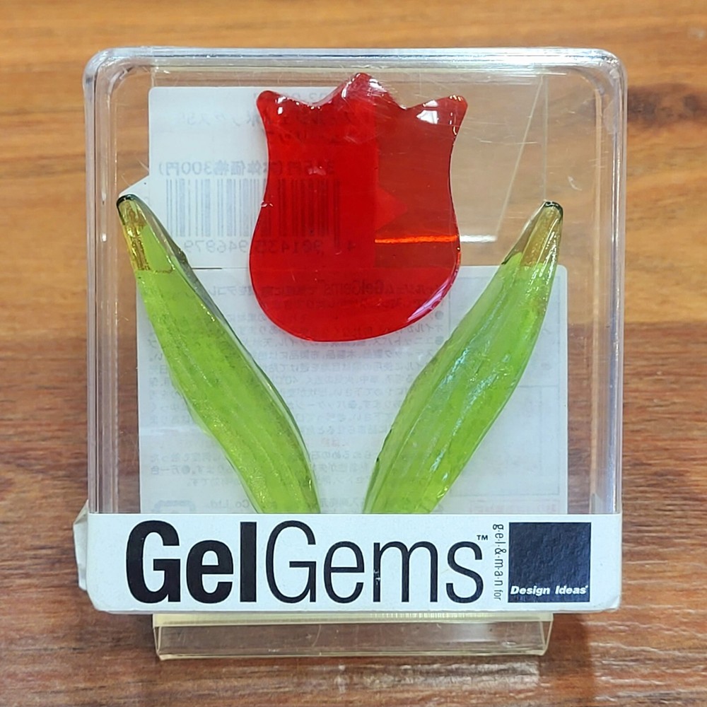 GelGems TULIP Flower Window Cling Decoration Decal Kameyama Co 2012 BRAND NEW