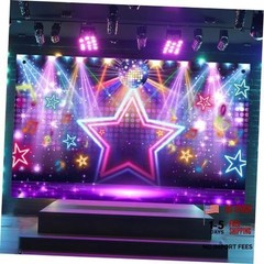 Singer Birthday Party Backdrop Disco Stage Backdrop Music Party Decorations