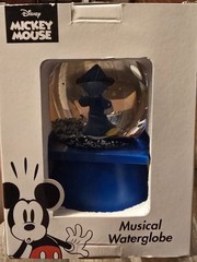 Disney Mickey Mouse Graduation Musical Water Globe (Snowglobe)