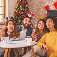 Diademas navideñas y accesorios para disfraces, recuerdos de fiesta