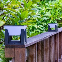 Energy Saving Outdoor Solar Base Light LED Warm White for Patios Decks