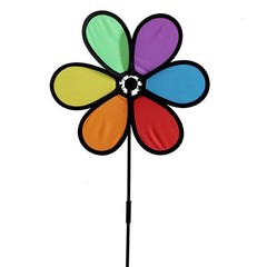 Flower Windmill Spinner Wind Home Garden Decorative Yard Patio Outdoor Ornaments