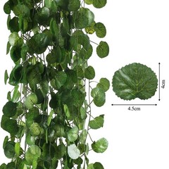 HO2NLE 12 Pack 84Ft Artificial Vines Hanging Greenery 84Feet, Green-12