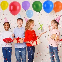 Thickened balloons, 120 PCS Balloons Assorted Colors, Latex Balloons for Kid’…