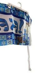 Happy Hanukkah Long Banner Large Polyester Flag Indoor Outdoor Decoration