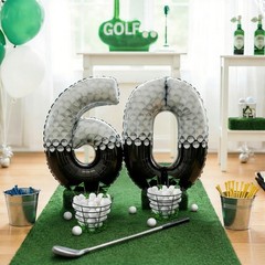 Golf Party Table Decorations Centerpieces Set with 2 Metal Golfing Basket 50 …