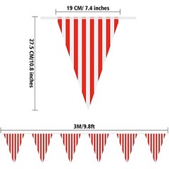 5 Packs Carnival Circus Party Decorations Supplies, Circus Carnival Bunting