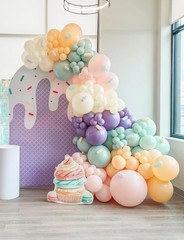 Fairy Balloon Arch Kit â€“ 159PCS Pastel Pink Purple Dusty Blue Green Orange