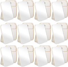 12 Pcs Spa Party Mirrors Spa Party Supplies Sleepover Accessory Favors Foldable