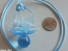 Large Pacifier Necklaces Baby Shower Game Favors Prizes Decoration U~Pick Colors