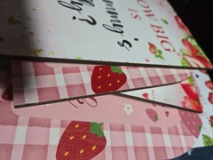 Strawberry Berry Theme Baby Shower Signs For Games And Tables