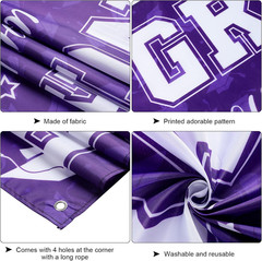 37Pcs Class of 2026 Graduation Banner Balloons Set Congrats Grad Party Decor