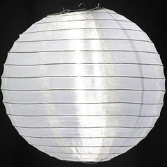 Quasimoon 14″ Beige Nylon Lantern, Durable Hanging Decoration by PaperLantern…