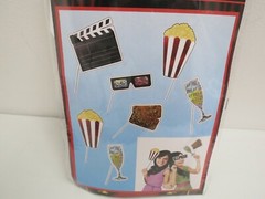 Clearance New photo booth props movie show action party deco pictures decoration