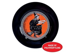 Vintage Halloween Witch Platter 12 pc Retro Tableware Plates Trays Party Platter