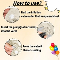 Gold & White Bride Balloons – Bachelorette Party Decorations, Diamond Ring Foil,