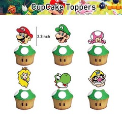 NEW Super Mario Bros. Game Theme Birthday Party Decorate Supplies Set US Seller