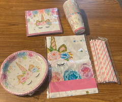 Unicorn party supplies