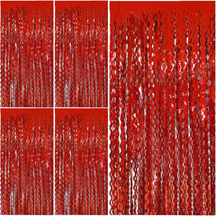 Gold Backdrop Birthday Decorations Foil Curtain Backdrop Gold Streamers Dance Pa