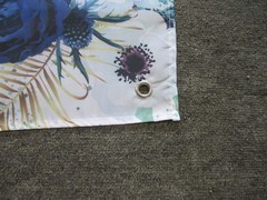 LARGE Blue Bear Baby Shower Backdrop 70in x 43in «We Can Bearly Wait» Banner