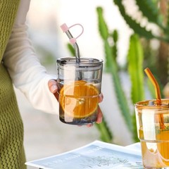 6-Pack 0.4in/10mm Straw Toppers, for Stanley Straw Covers Cap for Tumblers fo…