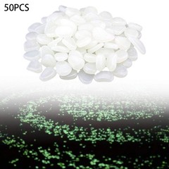 Home Show Luminous Stones Fish Tank 50PC Fish Tank Garden Glow In The Dark
