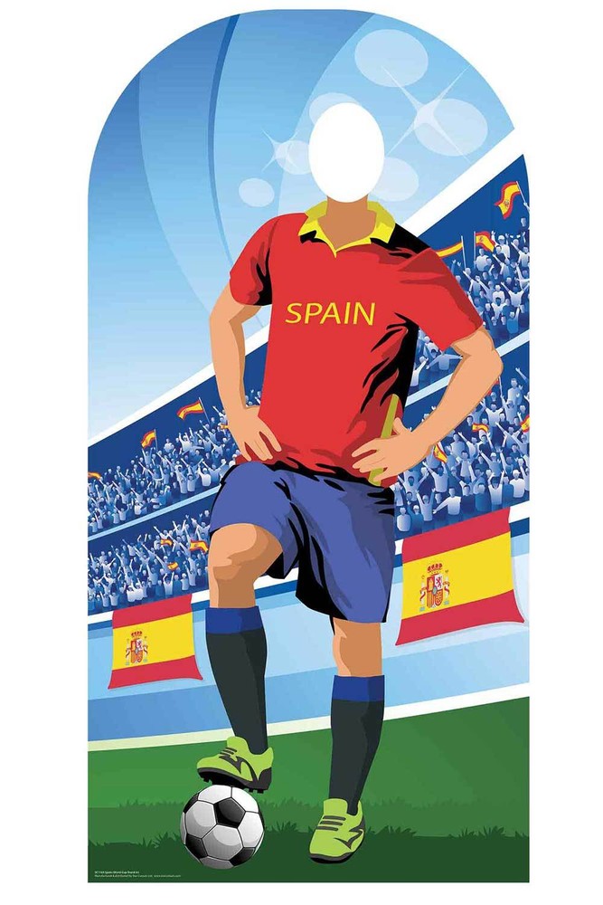 World Cup 2018 Spain Football Cardboard Cutout Stand-in – Lopetegui Sergio Ramos