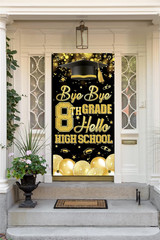 8TH Grade Graduation Decorations 2026, 8TH Grade Graduation Door Cover, Bye Bye