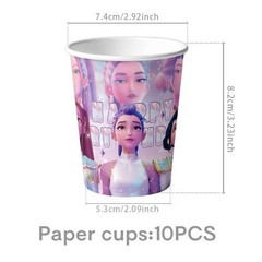 KPOP Demon Hunters Birthday Party Set