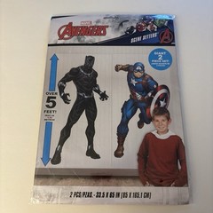 Marvel Avengers Birthday Party Scene Setters Captain America Black Panther NEW