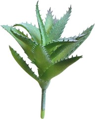 YSSZAM Green Artificial Succulents Aloe, Fake Aloe Realistic One size,