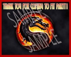 Mortal Kombat Video Game Vinyl Banner Sign 30″ x 24″, Backdrop 2.5’x2′