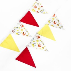 32Ft Crawfish Boil Party Decorations Red Yellow Beer