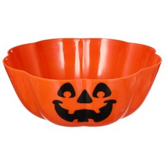 Fall Candy Bowl Halloween Salad Bowls Pumpkin Fruit for Parties Office
