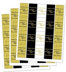 RokAPary 25th Birthday Miniatures Candy Bar Wrapper (CANDY NOT INCLUDED)