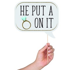 Bridal Shower Photo Booth Props 41pc Photo Booth Kit With 8 X 10inch Sign 60 Adh