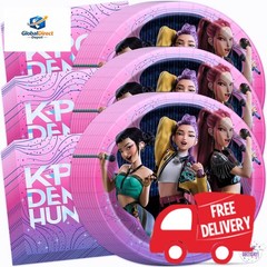 Unique KPop Demon Hunters Plates and Napkins for 32 | KPop Demon Hunters…
