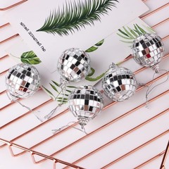 Lightweight 12 pcs Disco Mirror Balls – Perfect for Holiday & Party Decor 1.2″