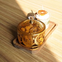 Muslim Snack Box Eid Decor Ramadan Candy Box Desktop Storage Dustproof Trays