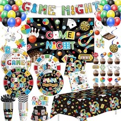 Family Game Night Party Decorations for Birthday, Family House Board Gaming