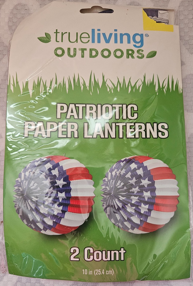 Patriotic Red White & Blue Paper Lanterns/ 4th Of July Party/ America’s Birthday
