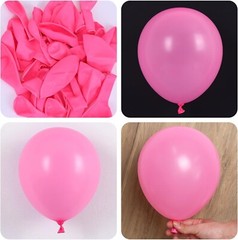 129pcs Premium Latex Different Sizes 18,12,10,5 Inches Balloons for Garland Arch