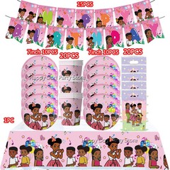 Hot TV Gracie Corner Theme Birthday Party Cake Topper Decoration Paper Tableware