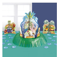 Nickelodeon 3 Piece SpongeBob Birthday Celebration Table Decorating Kit NEW