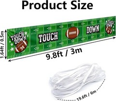 Football Banner Large Rugby Theme Banner Party Hangings Background Decorations